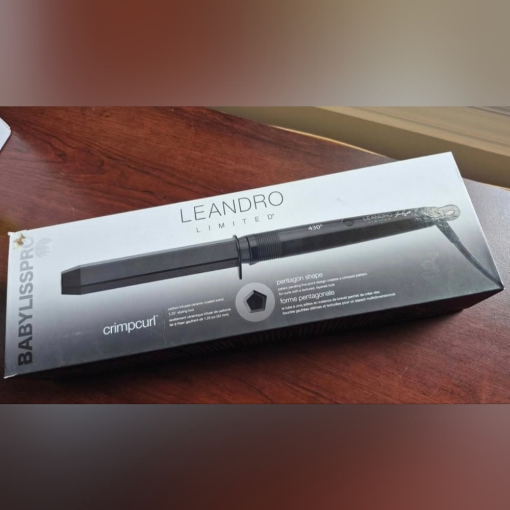 Like NEW! BabylissPro Leandro Crimpcurl Wand